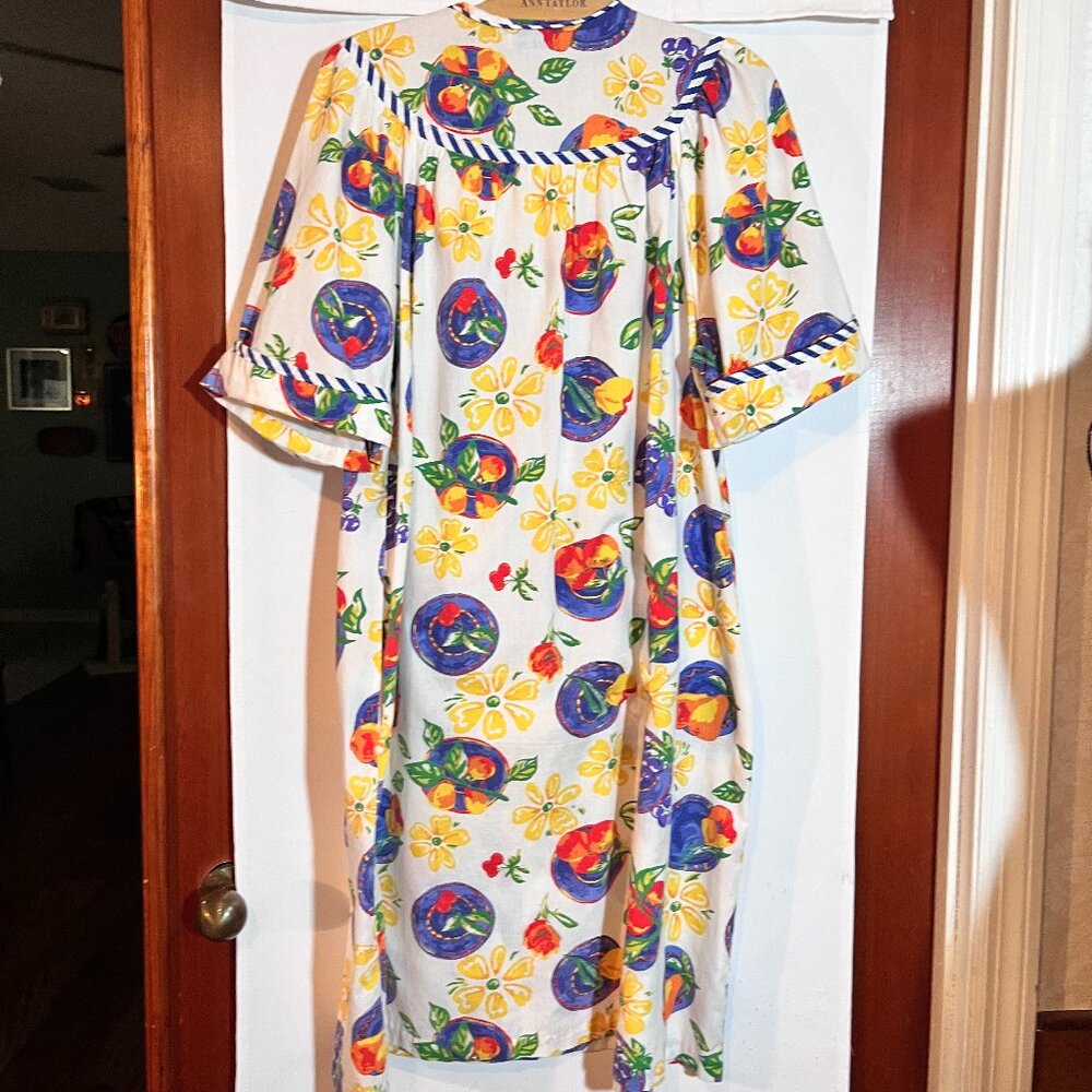 Fruity Vintage Night House Dress - Picture 4 of 6